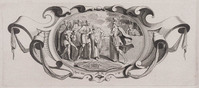 KG 11640
<br/>
Gideon vraagt de Israëlieten een gouden ring uit de buit
<br/>
<em>Picart, Bernard (1673-1733)</em>